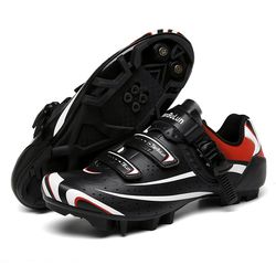 outdoor non lock cycling shoes, rubber sole men and women couple all-terrain cycling shoes