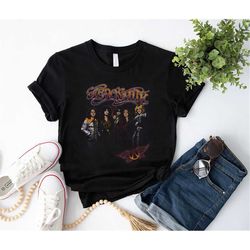 aerosmith band punk rock t-shirt, aerosmith shirt fan gifts, aerosmith band shirt, aerosmith vintage shirt, aerosmith co