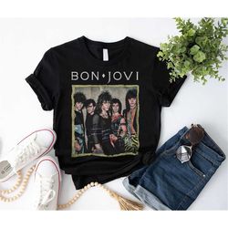 bon jovi retro photo frame t-shirt, bon jovi shirt fan gifts, bon jovi band shirt, bon jovi vintage shirt, bon jovi tour