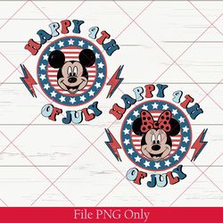 4th of july mickey minnie png, patriotic mouse png, retro disney couple png, disney independence day png, mickey head