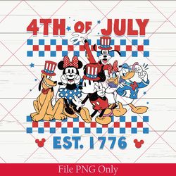 disney 4th of july png, mickey and friends independence day png, disney patriotic, disney balloons usa flag png 300dpi