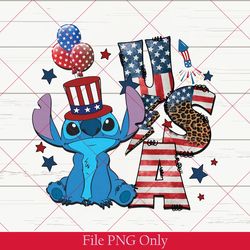 disney stitch 4th of july png, mickey and friends independence day png, disney patriotic, disney balloons usa flag png