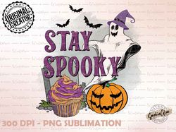 stay spooky png, halloween pumpkin png, stay spooky, kids halloween png, boy halloween png, halloween sublimation png, h