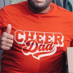 cheer dad svg, cheer dad png