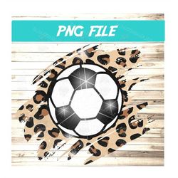 soccer ball leopard png