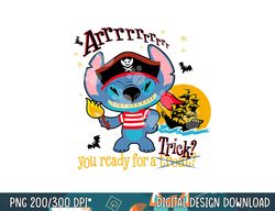 Disney Lilo & Stitch Halloween ARRRRR You Ready For A Trick png, sublimation copy