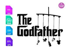 the godfather svg, the godfather svg file, the godfather png, the godfather svg, the godfather svg png dxf, cricut,