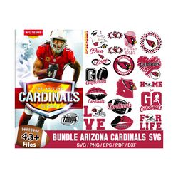 43 Arizona Cardinals Football Svg Bundle, Cardinals Logo Svg