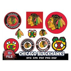 10 file chicago blackhawks svg bundle