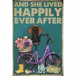 paint by numbers kits and she lived happily ever after canvas poster print wall art room decor gift artwork