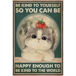 paint by numbers kits be kind to yourself so you can be happy enough to be kind to the world canvas poster print wall ar