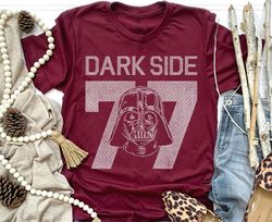 star wars darth vader dark side empire 77 shirt / star wars day / may the fourth / galaxy's edge / star wars fan gift /
