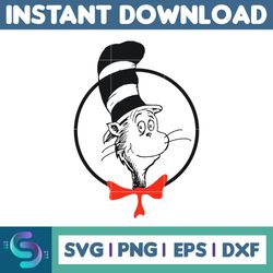 dr.suess svg, dxf, png, dr.suess book png, dr. suess png, sublimation, cat in the hat cricut, instant download