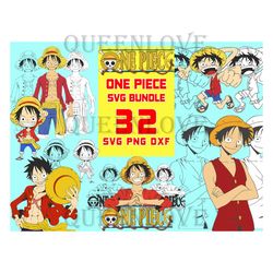 One Piece, Anime Bundle, One Piece Characters, Japanese SVG, PNG,EPS