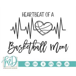 basketball heartbeat svg, basketball mom svg, basketball svg, basketball saying svg, basketball heart svg, biggest fan s