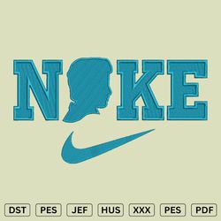 nike ken embroidery design - barbie machine embroidery files - dst, pes, jef