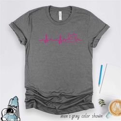 sewing heartbeat t-shirt, sewing gifts, love sewing, sewing machine shirt, i love to sew, quilting shirt, funny sewing s