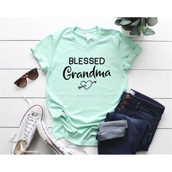 blessed grandma shirt | grandmother shirt | grandma gifts | baby announcement | new grandma shirt | mother's day gifts |