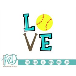 softball love svg, softball svg, softball mom svg, love softball svg, softball shirt, softball bat, softball sister svg,