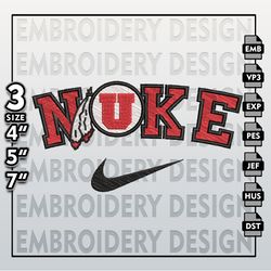 ncaa embroidery files, nike utah utes embroidery designs, utah utes, machine embroidery files