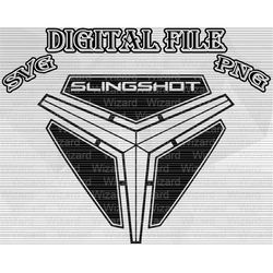 slingshot polaris logo decal svg bumper sticker sling shot , png, vector art illustration drawing, slingshot r vector, s