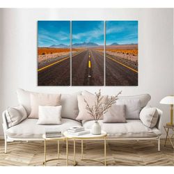 mountain road canvas wall art print road pictures extra large wall art mountain landscape landscape wall art ready to ha