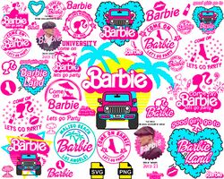 barbie svg budle svg, pink princess svg, pink doll svg, new barbie svg, barbie logo svg, barbie svg