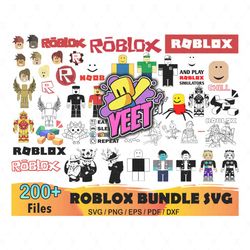 ROBLOX Svg Mega Bundle , Roblox Png , For Cricut