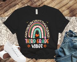 back to school third grade vibes - sublimation design - png file