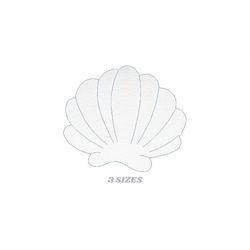 shell embroidery designs - deep sea shells embroidery design machine embroidery pattern - ocean embroidery file - beach