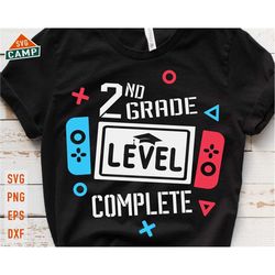 2nd grade level complete svg, 2nd grade svg, end of school svg, second grade svg, last day of school svg-guerillacynthia