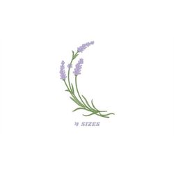 lavender garland embroidery designs - flower embroidery design machine embroidery pattern - floral wreath embroidery fil