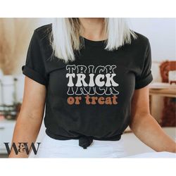 retro trick or treat svg | halloween svg | halloween shirt svg | halloween candy bag svg | october 31 svg | spooky digit