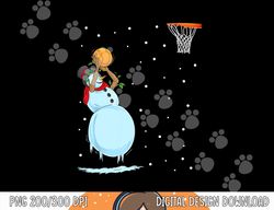 funny snowman basketball christmas  png, sublimation copy