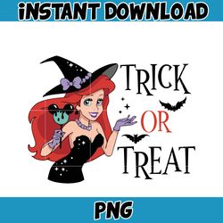 Halloween Princess Png, Spooky Vibes Png, Bat, Witch Png, Png Files For Cricut Sublimation, Easy Download (4)