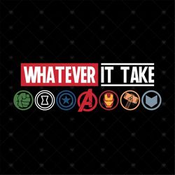 whatever it take svg