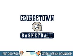 Georgetown Hoyas Basketball White Officially Licensed  png, sublimation copy