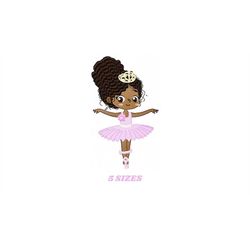 ballerina embroidery designs - ballet embroidery design machine embroidery pattern - instant download curly hair girl em