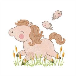 horse embroidery design - baby girl embroidery designs machine embroidery pattern - birds embroidery file bird embroider