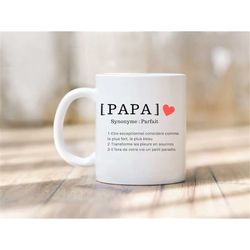 mug definition dad - gift dad - birthday gift - father's day -