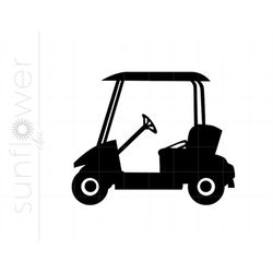 golf cart svg, golf cart clipart, golf cart cut file for cricut, golf cart file svg jpg eps pdf png instant download sc5