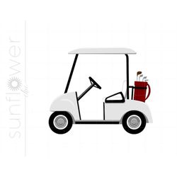 golf cart svg | vector golf cart clipart | golf cart cut file | golf cart svg jpg eps pdf png dxf downloads sc955