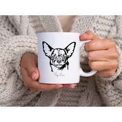mug dog chihuahua -