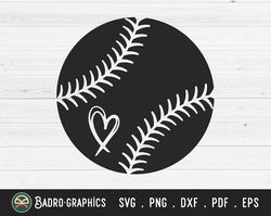 softball/baseball ball svg, softball stitches svg, baseball svg, softball svg, sports svg, sports ball svg, heart svg,