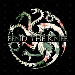 Bend The Knee Shirt Png, Game Of Thrones Shirt Svg, Dragon Shirt Png, Dragon Fury Png, Psd