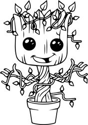 "groot svg, baby groot svg for cricut, groot png, i am groot svg, groot sticker svg, groot clipart, groot layered files