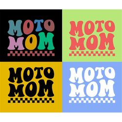 moto mom svg, moto wife svg, moto shirt svg, motocross svg, motocross fan svg, racing svg, wavy stacked svg, dxf eps png