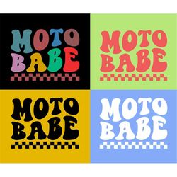 moto babe svg, moto girl svg, moto shirt svg, motocross svg, motocross fan svg, racing svg, wavy stacked svg, dxf eps pn