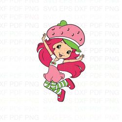 strawberry_shortcake_berry_bitty_adventures svg dxf eps pdf png, cricut, cutting file, vector, clipart