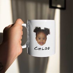 custom mug, birthday gift, anniversary present, personalized coffee mug, photo gift, mother's day, father's day gift